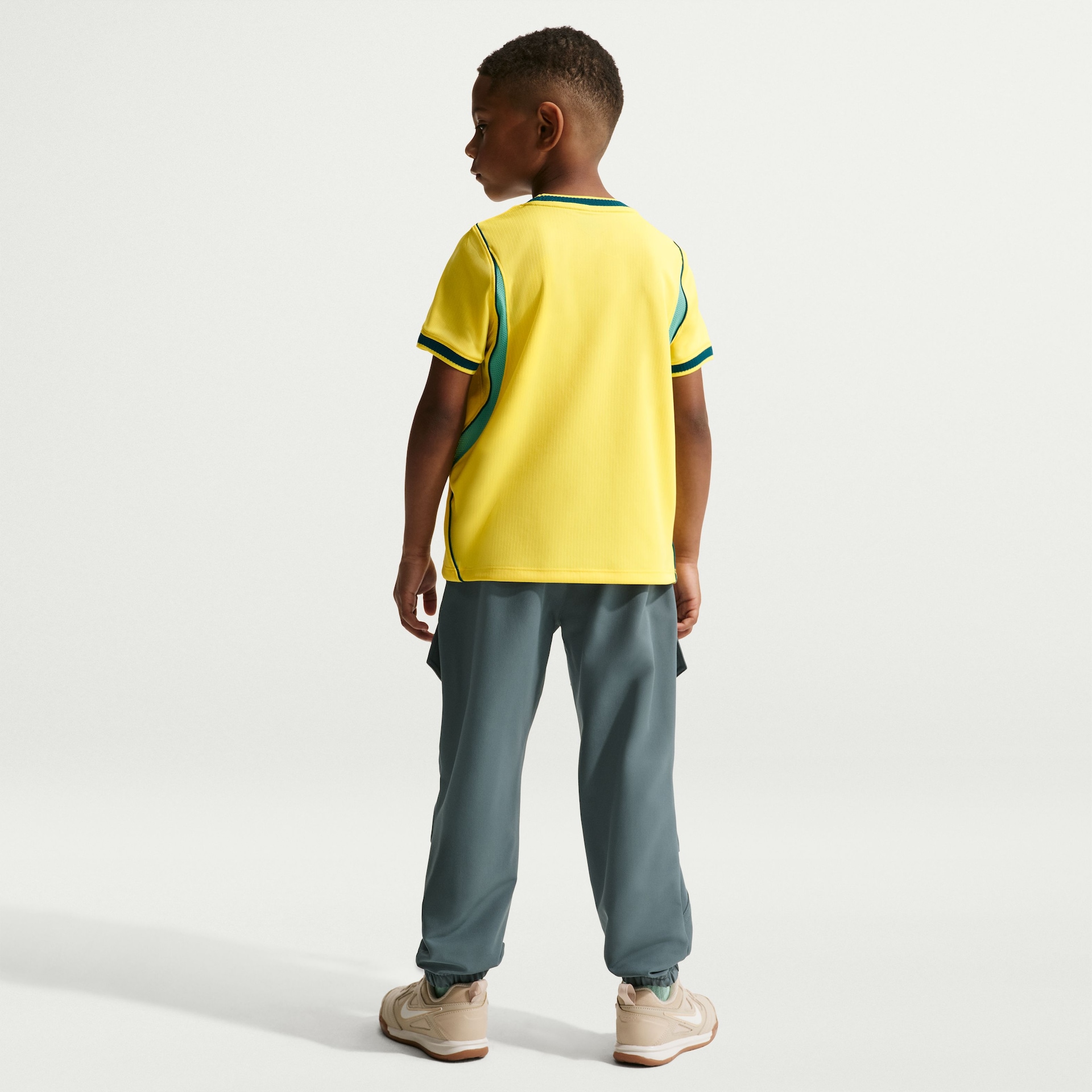 Camisa Infantil Brasil 2026 · Titular — Amarela — foto 2