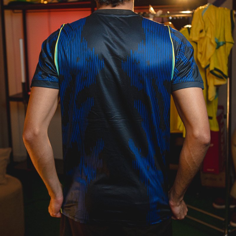 Brasil 2026 — Reserva · Torcedor — Azul — vista alternativa