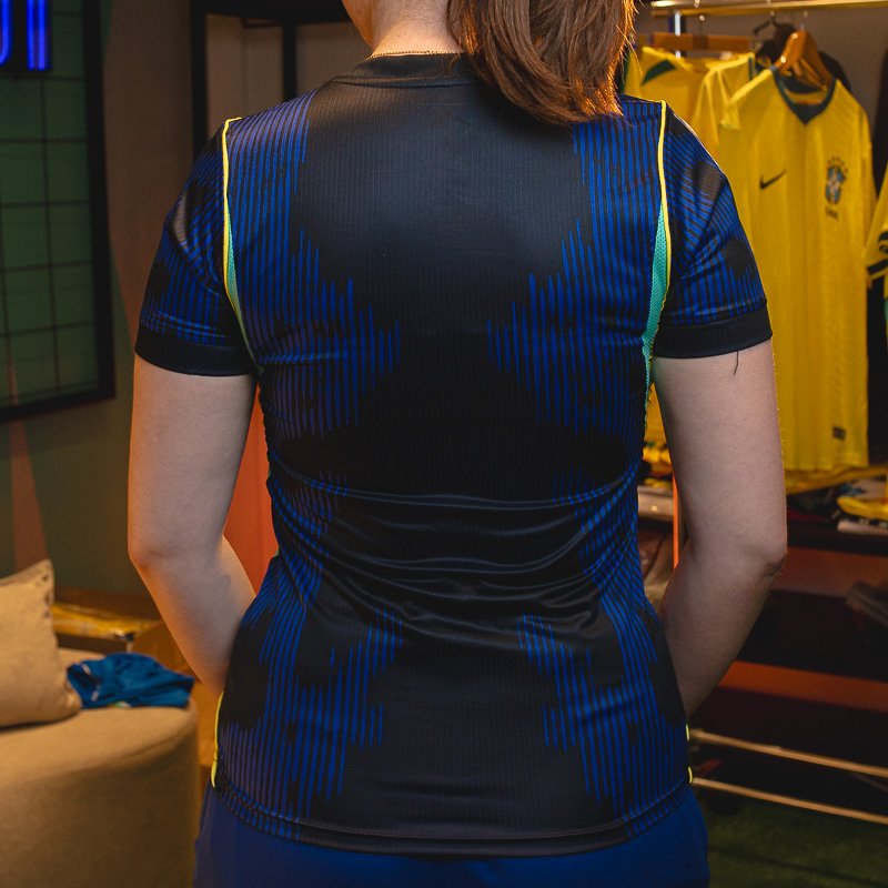 Brasil 2026 — Reserva · Feminina · Torcedor  — Azul — vista alternativa