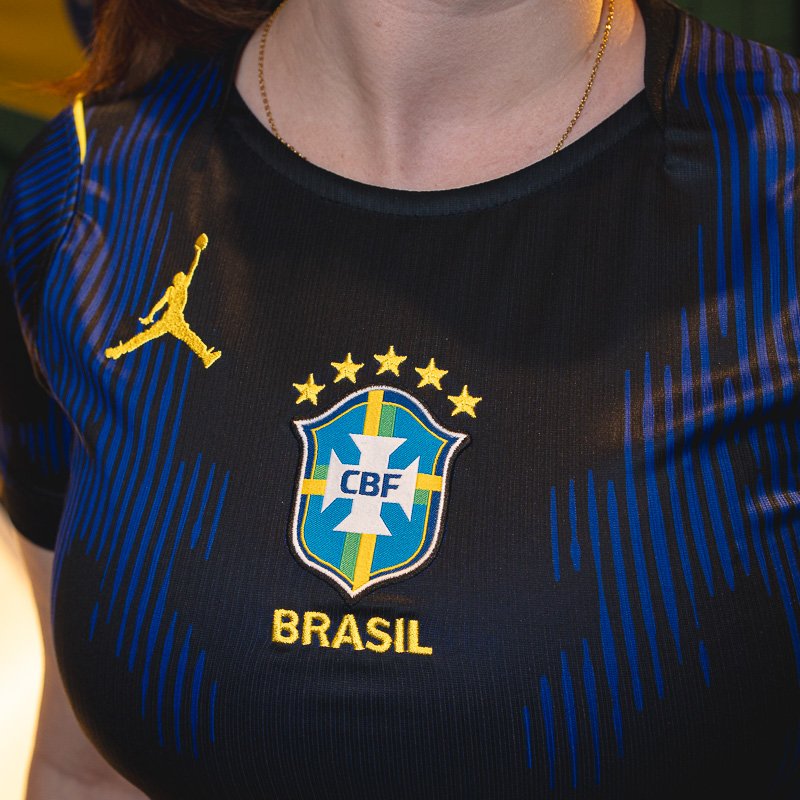 Brasil 2026 — Reserva · Feminina · Torcedor — Azul — foto 4