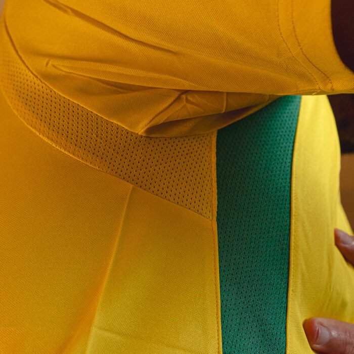 Camisa Titular Brasil 2002 - Retrô Amarela — foto 6