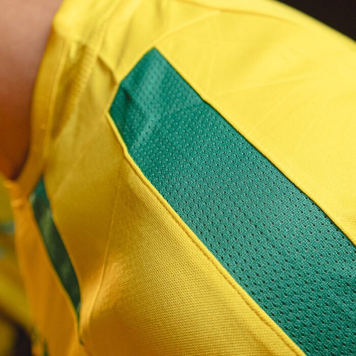 Camisa Titular Brasil 2002 - Retrô Amarela — foto 7