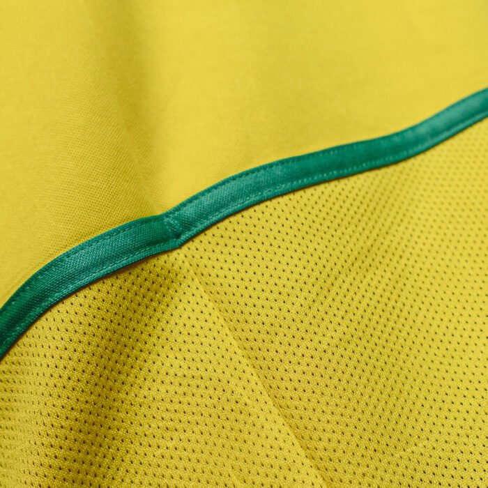 Camisa Titular Brasil 2002 - Retrô Amarela — foto 8
